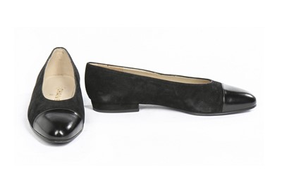 Lot 8 - Three pairs of Chanel pumps, modern, stamped...