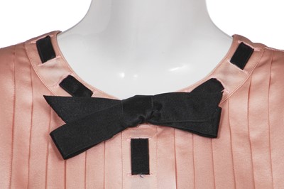 Lot 14 - A Chanel pink silk blouse, 1990s