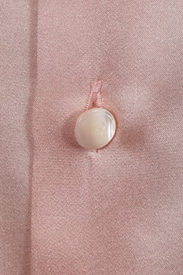 Lot 14 - A Chanel pink silk blouse, 1990s