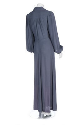 Lot 80 - An Ossie Clark for Radley slate-blue moss...