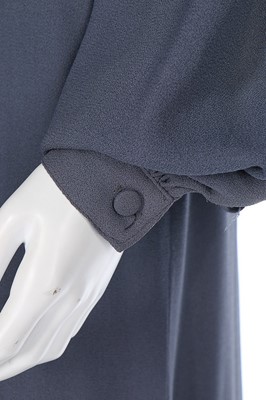 Lot 80 - An Ossie Clark for Radley slate-blue moss...