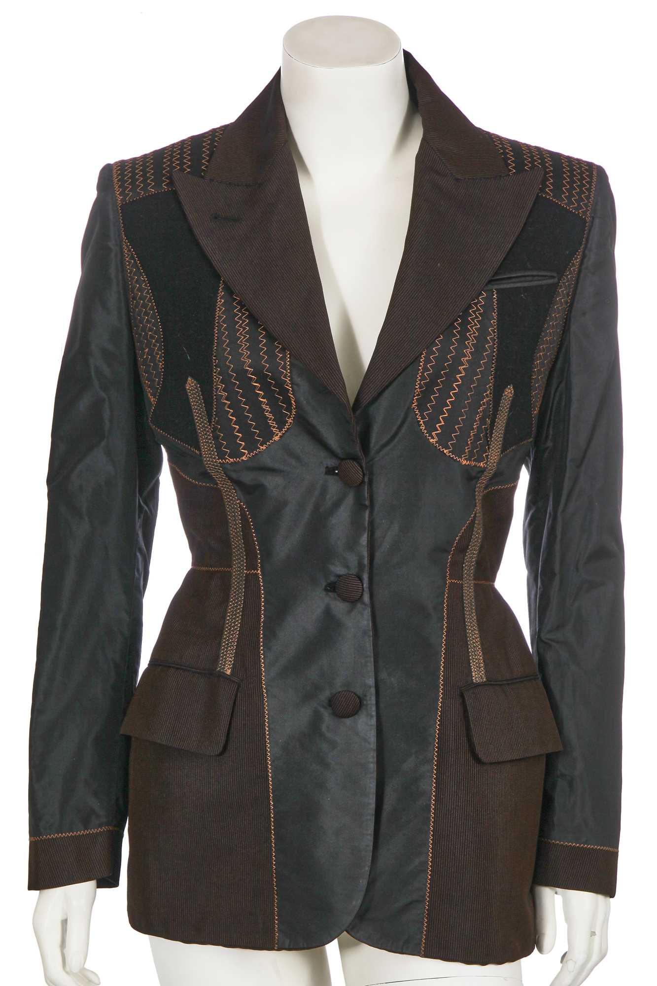 Lot 350 - A Jean-Paul Gaultier 'inside out' jacket,
