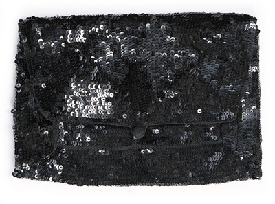 Lot 83 - A bias-cut fully sequinned evening gown, 1930s,...