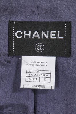 Lot 21 - A Chanel denim jacket and cotton top, Cruise 2009