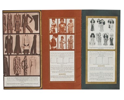 Lot 3 - Six Biba mail-order catalogues, April 1968-September 1969