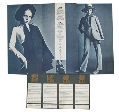 Lot 3 - Six Biba mail-order catalogues, April 1968-September 1969