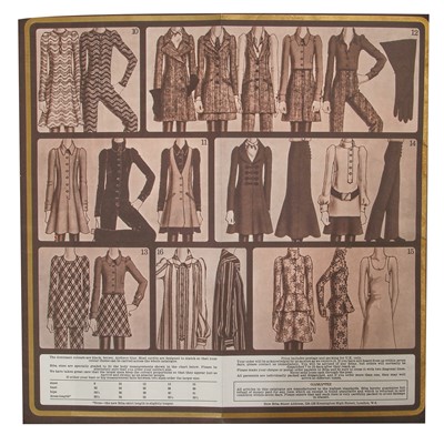 Lot 3 - Six Biba mail-order catalogues, April 1968-September 1969