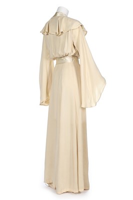 Lot 89 - An Ossie Clark 'Acapulco Gold' ivory moss...