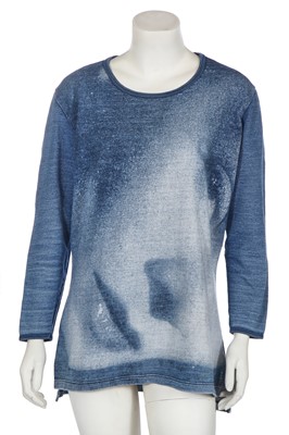 Lot 161 - A Vivienne Westwood Marlene Dietrich print cotton jersey sweater, 'Always on Camera' collection, Autumn-Winter 1992-93