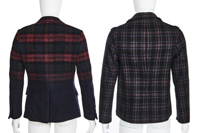 Lot 14 - A group of men's designer suits and blazers, mostly 2010s
