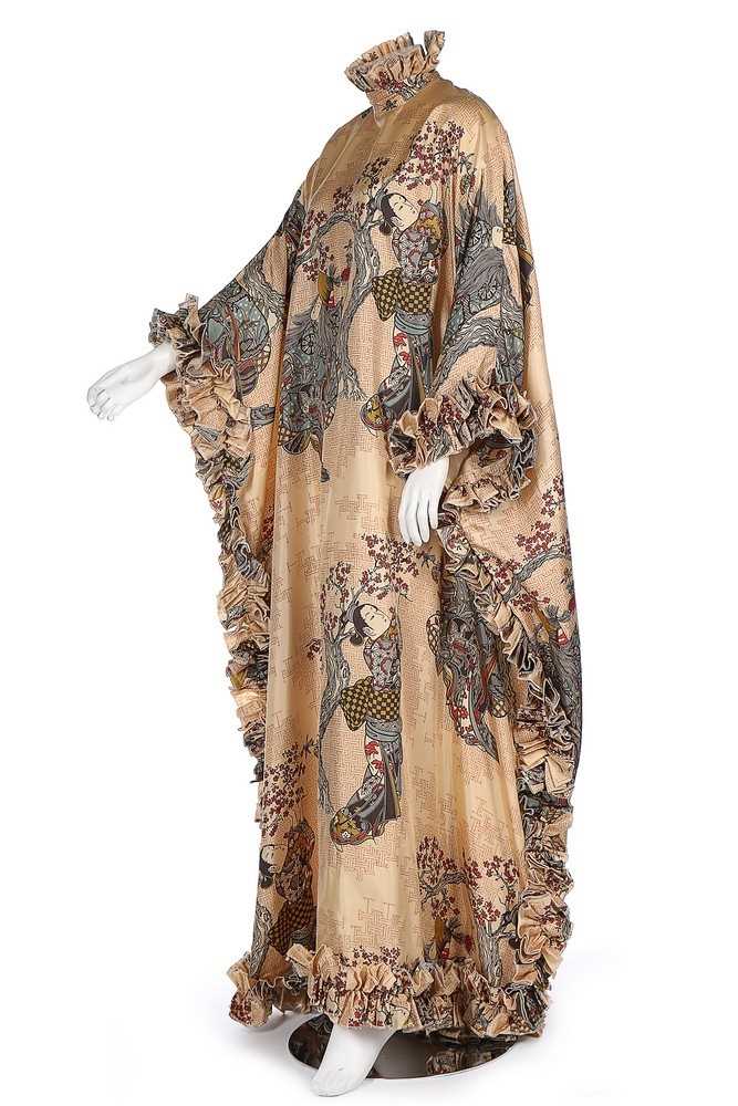 Lot 90 - A Jean Varon kaftan, circa 1970, labelled,...