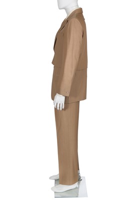 Lot 32 - An unusual Jean Paul Gaultier men's three-piece suit, probably 'Puzzle' collection, Autumn-Winter 2001-02