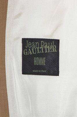 Lot 32 - An unusual Jean Paul Gaultier men's three-piece suit, probably 'Puzzle' collection, Autumn-Winter 2001-02