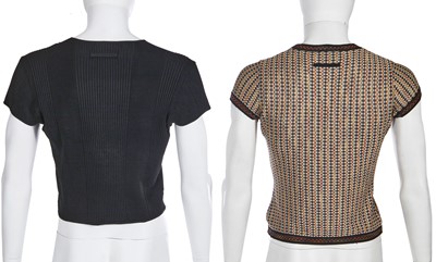 Lot 98 - A group of Jean Paul Gaultier men's tops, 1990s-2000s