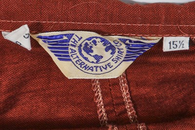 Lot 206 - A men's blue velvet suit, late 1960s-1970s
