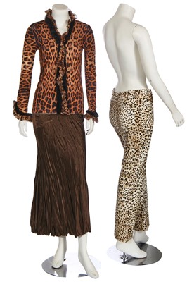Lot 67 - A group of Roberto Cavalli animal-print separates, circa 2005-2010