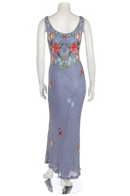 Lot 69 - A Jenny Packham beaded and embellished evening gown, circa 2000
