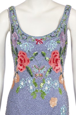 Lot 69 - A Jenny Packham beaded and embellished evening gown, circa 2000