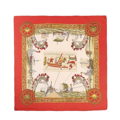 Lot 98 - Five Hermès scarves, comprising 'Springs',...