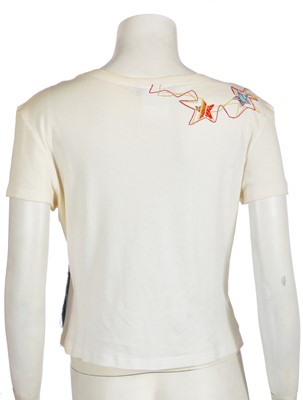 Lot 73 - A Christian Dior by John Galliano denim and lace jacket, Spring-Summer 2005
