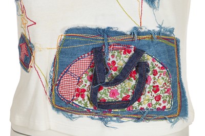 Lot 73 - A Christian Dior by John Galliano denim and lace jacket, Spring-Summer 2005
