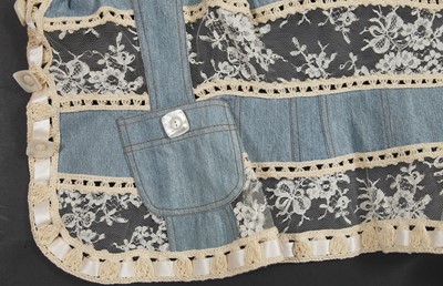 Lot 73 - A Christian Dior by John Galliano denim and lace jacket, Spring-Summer 2005