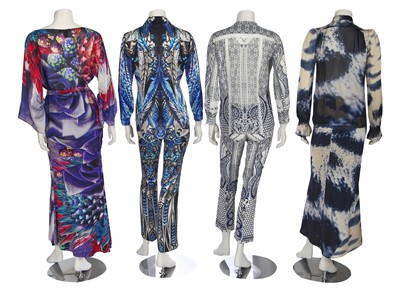Lot 44 - Five Roberto Cavalli ensembles, mainly silk, circa 2010-2015