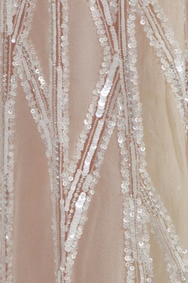 Lot 45 - An Elie Saab white beaded and sequined gown, 2010s