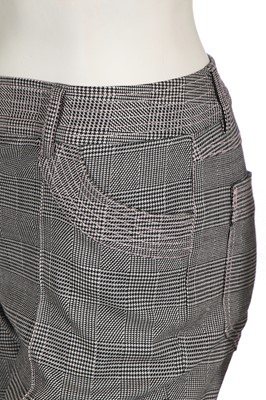 Lot 186 - A John Galliano glen plaid wool suit, Spring-Summer 2006