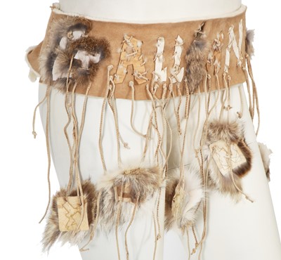 Lot 84 - A John Galliano fur belt, 'Esquimeau' collection, Autumn-Winter 2002-03