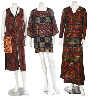 Lot 481 - A group of three Foale & Tuffin dresses, circa 1970