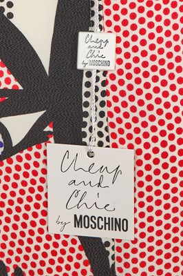 Lot 144 - A Moschino 'Lichtenstein' printed crêpe suit, Spring-Summer 1991