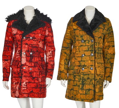Lot 284 - Two Jean Paul Gaultier coats, ‘Black Divas’ collection, Autumn-Winter 1997-98