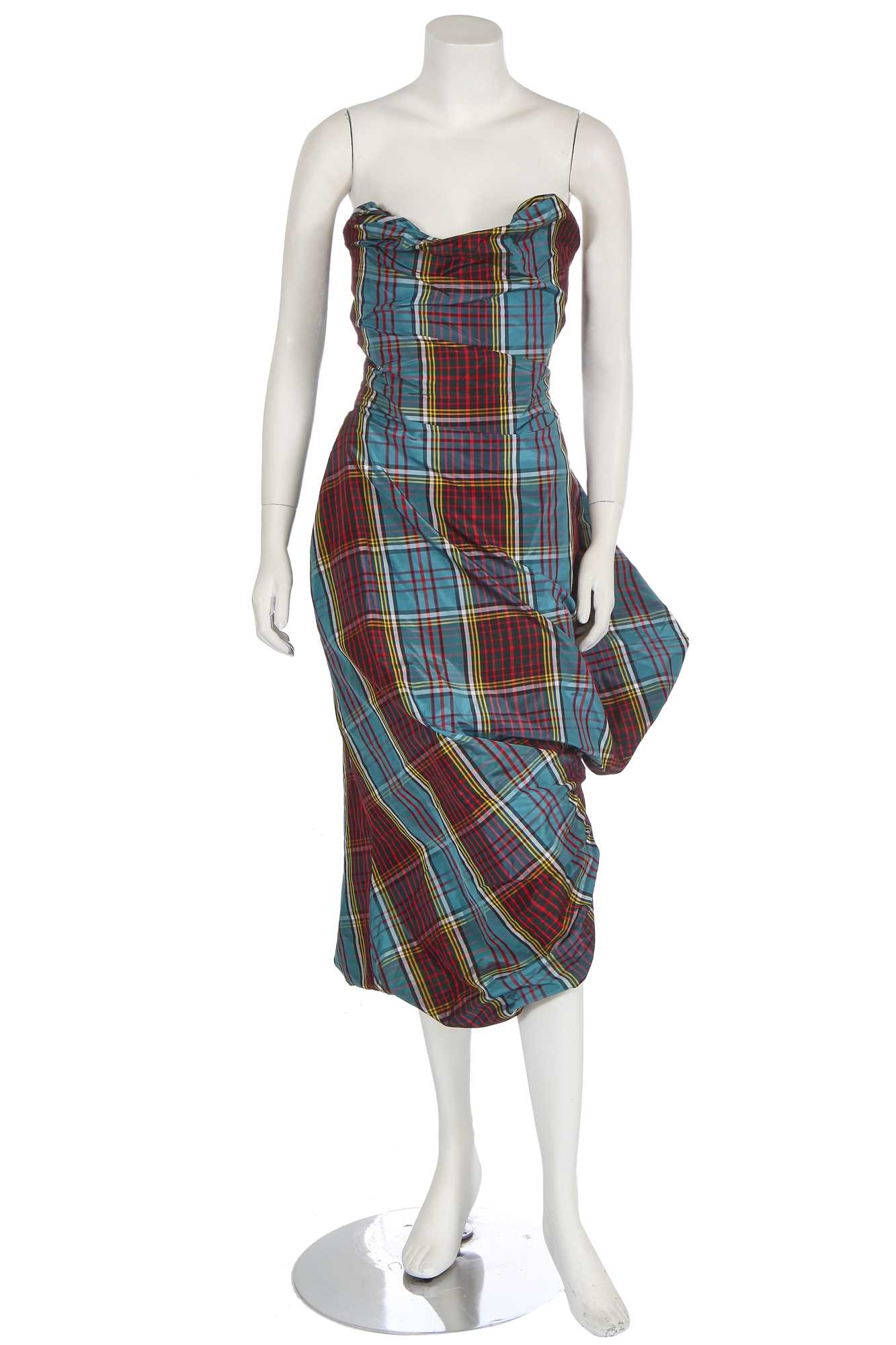 Lot 104 - A Vivienne Westwood MacAndreas tartan dress, circa 2003