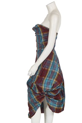 Lot 104 - A Vivienne Westwood MacAndreas tartan dress, circa 2003