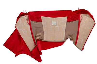 Lot 94 - A Vivienne Westwood red taffeta corset, 2010s