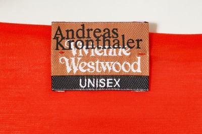 Lot 98 - A group of six Vivienne Westwood staff collection cotton jersey t-shirts, 2015-18