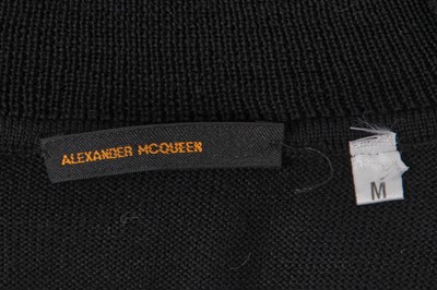Lot 128 - An Alexander McQueen embroidered wool dress, 'It's a Jungle Out There' collection, Autumn-Winter 1997-98