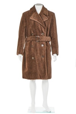 Lot 30 - A man's Rodex Llamavel 'teddy bear' coat,...