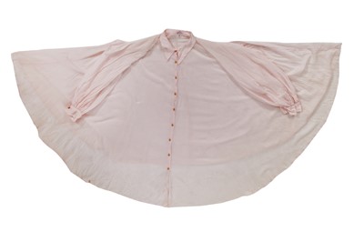Lot 116 - A Vivienne Westwood pink cotton shirtdress, 'Cut, Slash & Pull' collection, Spring-Summer 1991