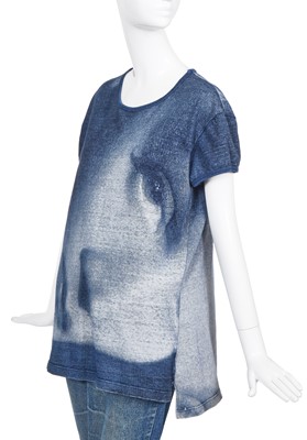 Lot 109 - A Vivienne Westwood blue cotton 'Marlene' ensemble, 'Always on Camera' collection, Autumn-Winter 1992-93