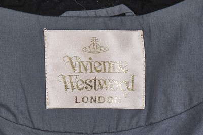 Lot 114 - A Vivienne Westwood black and blue dress and jacket, 'Street Theatre' collection, Spring-Summer 2003