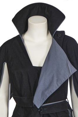 Lot 114 - A Vivienne Westwood black and blue dress and jacket, 'Street Theatre' collection, Spring-Summer 2003