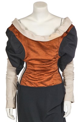 Lot 120 - A Vivienne Westwood silk and cotton corset top, 'Street Theatre' collection, Spring-Summer 2003