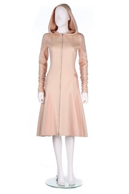 Lot 25 - An Alexander McQueen pale pink cashmere coat, '...
