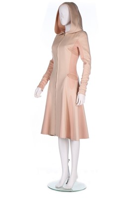 Lot 25 - An Alexander McQueen pale pink cashmere coat, '...