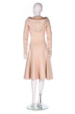 Lot 25 - An Alexander McQueen pale pink cashmere coat, '...