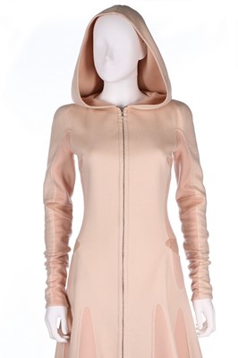 Lot 25 - An Alexander McQueen pale pink cashmere coat, '...