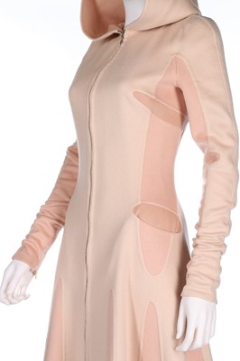 Lot 25 - An Alexander McQueen pale pink cashmere coat, '...