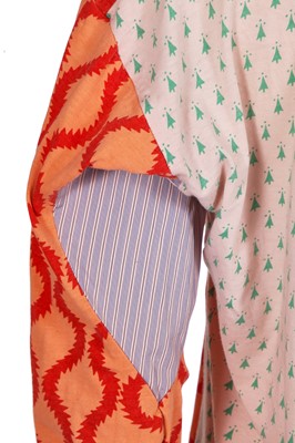 Lot 201 - A Vivienne Westwood cotton squiggle print 'pirate' shirt, circa 1990